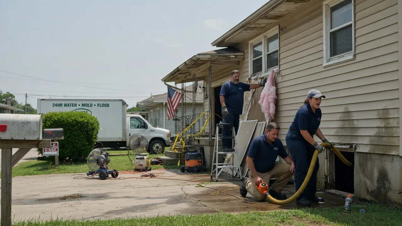 Water Damage Repair in Center, TX near me